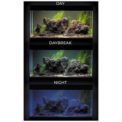 Möbel + Aquarium 125 Liter AQUAL OPTISET 125 Schwarz