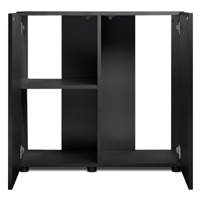 Möbel + Aquarium 125 Liter AQUAL OPTISET 125 Schwarz