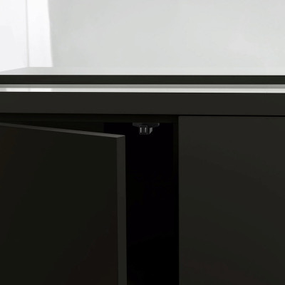 Möbel + Aquarium 125 Liter AQUAL OPTISET 125 Schwarz