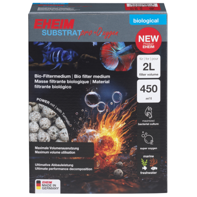 EHEIM Substrate pro+O2xygen 2 Liter - Biologische Filtermasse