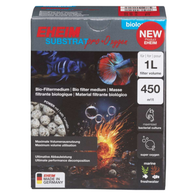 EHEIM Substrat Pro+O2xygen 1 Liter - Biologisches Filtermedium