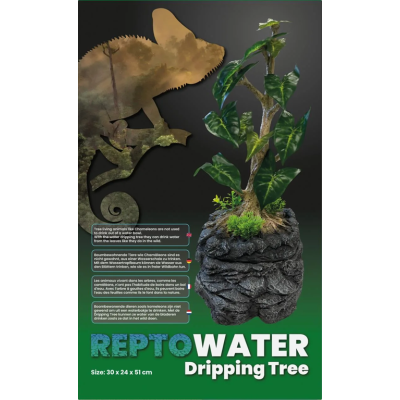 REPTO Water Dripping Tree -Fontaine Goutte-à-Goutte pour Reptiles