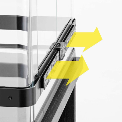 Exo Terra VISTA 120 Panorama-Terrarien – 120 x 60 x 45 cm