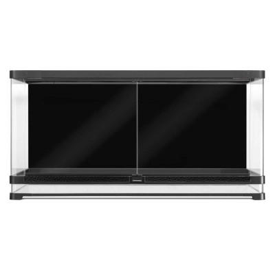 Exo Terra VISTA 120 XL – XL-Panorama-Terrarium mit abgerundeten Glasecken – 120 x 60 x 60 cm