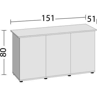 JUWEL Meuble SBX Rio 450- Meuble pour aquarium