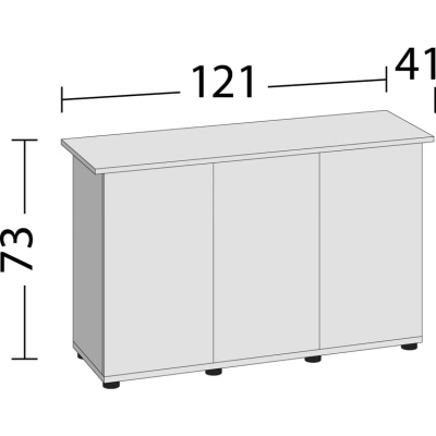 JUWEL Meuble SBX Rio 240- Meuble pour aquarium