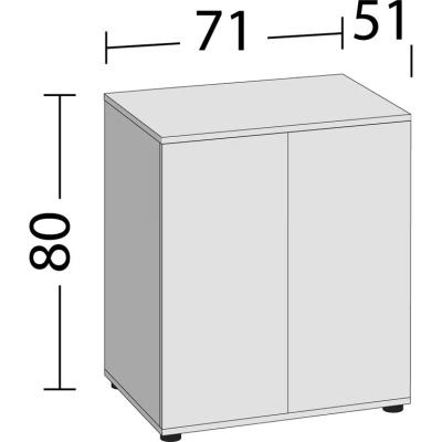 JUWEL SBX Lido 200 Cabinet - Aquarienschrank