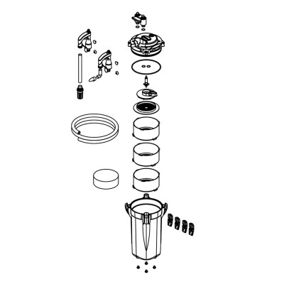 Sicce Space EKO 120 Außenfilter für Aquarien - 550 l/h