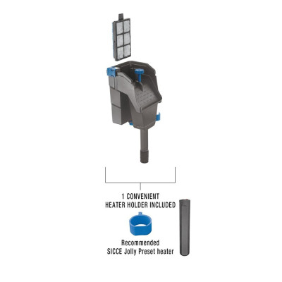 Sicce Aqua Filtra 10 Wasserfallfilter für Aquarien bis 35 L