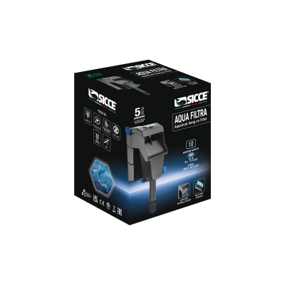 Filtre cascade Sicce Aqua Filtra 10 aquarium jusqu'à 35 L