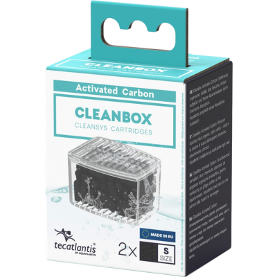 AQUATLANTIS Cleanbox Activated Carbon  S, 2 Stück - Aktivkohle für Aquarien