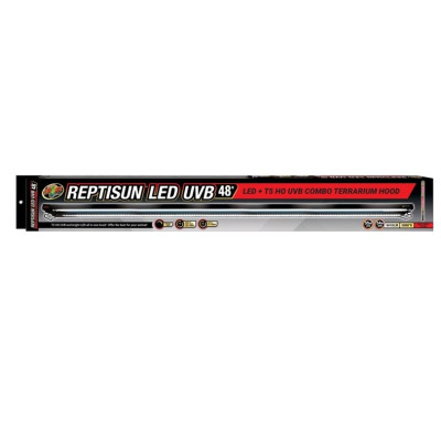 ZOO MED ReptiSun Led UVB Combo 54w 120cm - Rampe d'éclairage pour terrarium