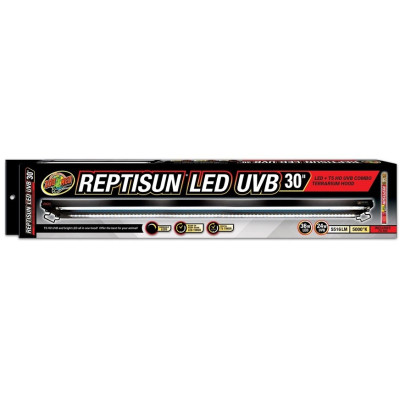 ZOO MED ReptiSun Led UVB Combo 24w 76cm - Rampe d'éclairage pour terrarium