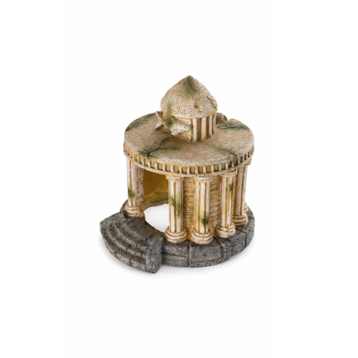 SCALARE Antiker Tempel 11,2 x 10 x 11,5 cm - Aquariendekoration