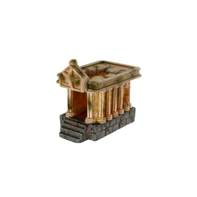 SCALARE Antiker Tempel 12x7,5x10,8cm - Aquariendekoration