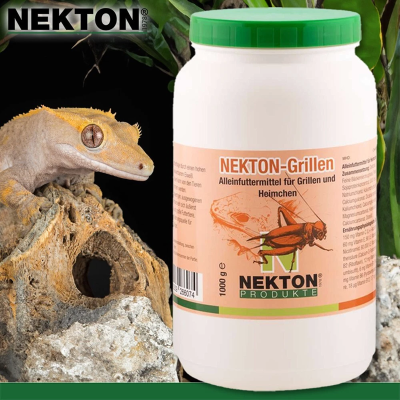 NEKTON Grillen 1000g - Alleinfutter