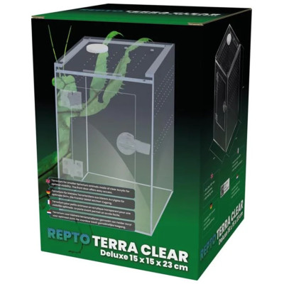 REPTO Terra Clear Deluxe 15 x 15 x 23 cm – Acryl-Terrarium