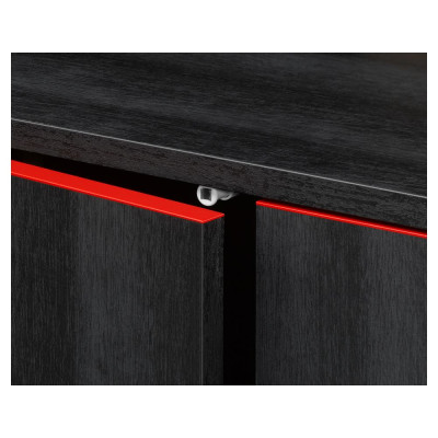 Ensemble Aquarium + Möbeldesign Noir EHEIM ClearScape 300