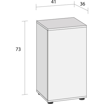 JUWEL SBX Vio Cube 54 Schwarz – Vio Cube 54 Aquariumschrank