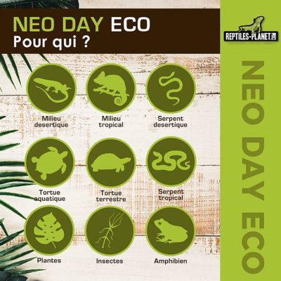 Reptiles Planet Neo Day Eco 28W Terrarien-Wärmelampe