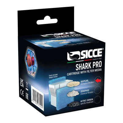 SICCE Shark PRO Biopearl Media Cartridge - Ersatzfilterkartusche