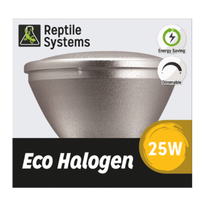 REPTILE SYSTEMS Basking Eco Halogen 25 W - Lampe chauffante