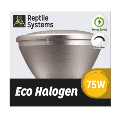 REPTILE SYSTEMS Basking Eco Halogen 75 W - Lampe chauffante