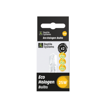 REPTILE SYSTEMS Eco Halogen Bulbs 25W - Ampoule chauffante de remplacement