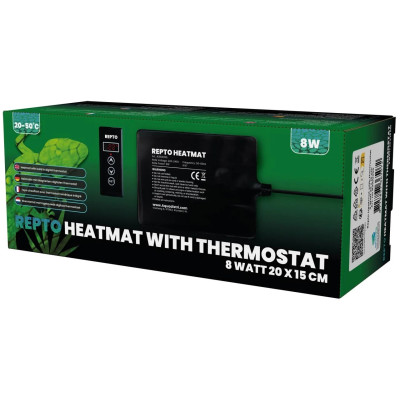 REPTO HeatMat 8 Watt avec Thermostat