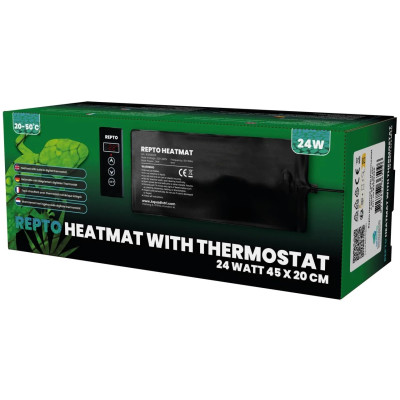 REPTO HeatMat 24 Watt avec Thermostat