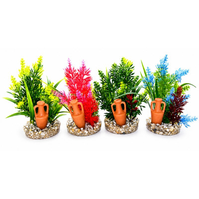 SYDECO Amphora Large 11 cm- Plante en plastique