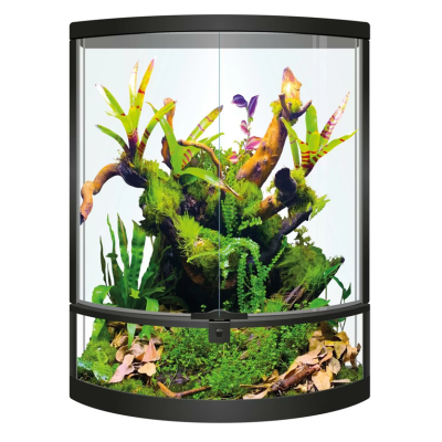 REPTO Terra Half-Moon 56x28x64 cm – Terrarium panoramique