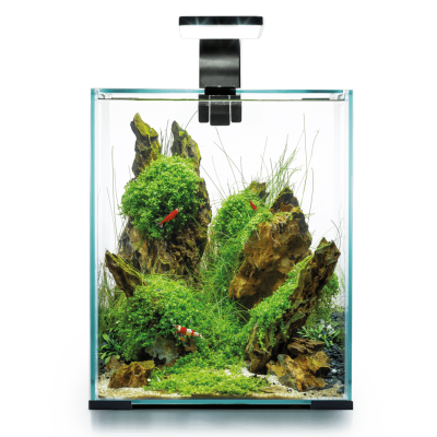 AQUAEL Aquarium ShrimpSet Smart D&N 20 L - Schwarz