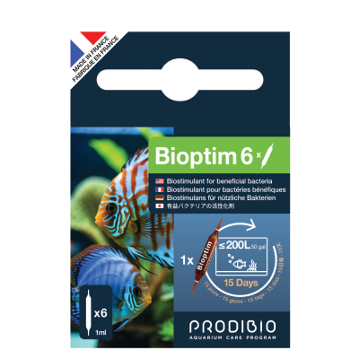 PRODIBIO Bioptim 6 Ampoules- Booster de bactéries
