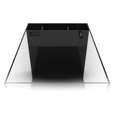 WATERBOX Cube 25 Peninsula - Aquarium 90 Liter extra weißes Glas