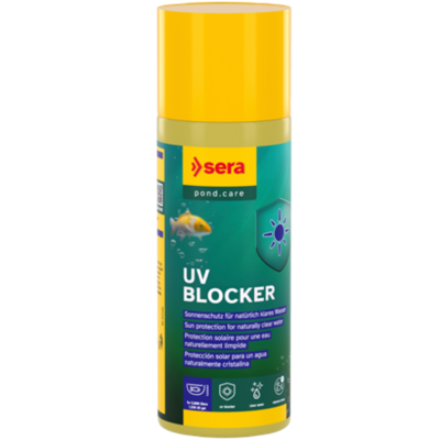 SERA Pond UV Blocker 500 ml - Schutz vor Grünfärbung und UV-Strahlung für Teiche