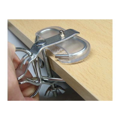 Arcadia Ceramic Clamp Lamp Graphite 200 mm | Support de lampe E27