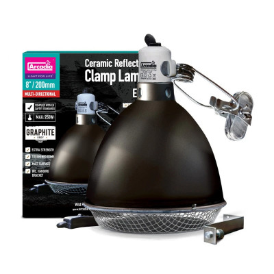 ARCADIA Clamp Lamp Graphite 20 cm - Lampenhalterung