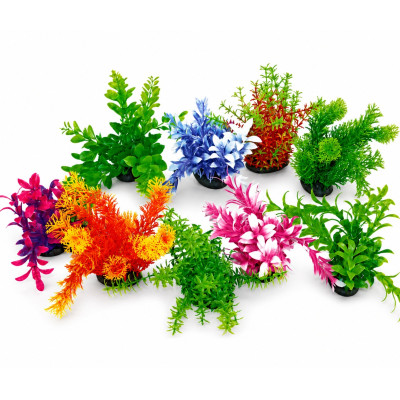 Plante en plastique aquarium